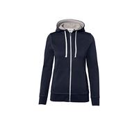 Damen-Kapuzen-Jacke Bonded 255 - HAKRO® tinte 3XL
