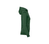 Hakro Damen Kapuzenjacke Bonded ECO - Tanne / Silber , M (EU)