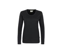 HAKRO Damen Longsleeve Classic 178, schwarz, Größe 2XL (Arbeitshemd & Arbeitsshirt)
