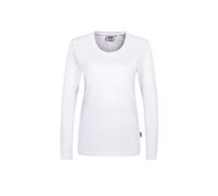 HAKRO Damen Longsleeve Classic 178, weiß, Größe M (Arbeitshemd & Arbeitsshirt)