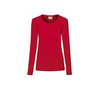 Hakro No. 0179 Damen Longsleeve MIKRALINAR® rot - 3XL