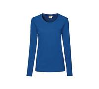 HAKRO Damen Longsleeve Mikralinar® 179, royalblau, Größe 3XL (Arbeitshemd & Arbeitsshirt)