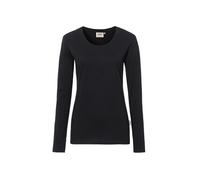 Hakro Damen Longsleeve Mikralinar® 0179005011 schwarz 5XL
