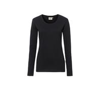 HAKRO Damen-Longsleeve Mikralinar® 179 – schwarz – Größe 3XL