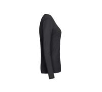 Hakro Damen Longsleeve Mikralinar® - Karbongrau , M (EU)