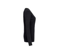 Hakro Damen Longsleeve Mikralinar® - Schwarz , XL (EU)