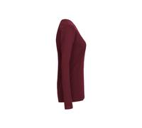 Hakro Damen Longsleeve Mikralinar® - Weinrot , XL (EU)
