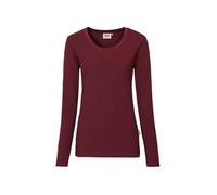 HAKRO Damen Longsleeve MIKRALINAR® weinrot, XS