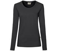 HAKRO Damen-Longsleeve Performance #179 Gr. 3XL karbongrau
