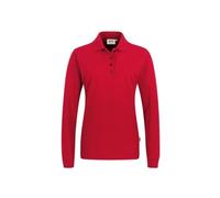 Damen-Langarm-Poloshirt "PERFORMANCE" 215 Rot 6XL
