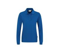 HAKRO Damen Longsleeve-Poloshirt Mikralinar® 215, royalblau, Größe 2XL (Arbeitshemd & Arbeitsshirt)