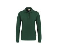 HAKRO Damen Longsleeve-Poloshirt Mikralinar® 215, tanne, Größe 5XL (Arbeitshemd & Arbeitsshirt)