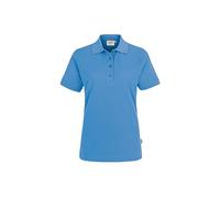 HAKRO Damen Poloshirt Mikralinar® 216, malibublau, Größe 4XL (Arbeitshemd & Arbeitsshirt)