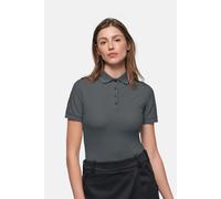 HAKRO MIKRALINAR® Regular Fit Damen Poloshirt anthrazit, Einfarbig