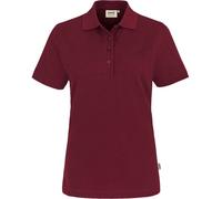 HAKRO Damen Poloshirt MIKRALINAR® ECO weinrot, 6XL