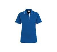 HAKRO Damen Poloshirt Casual 203, royalblau/weiß, Größe XL (Arbeitshemd & Arbeitsshirt)
