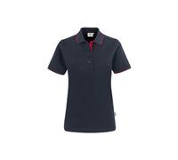 HAKRO Damen Poloshirt Casual 203, tinte/rot, Größe XL (Arbeitshemd & Arbeitsshirt)