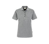 HAKRO Damen Poloshirt Classic 110, grau meliert, Größe XS (Arbeitshemd & Arbeitsshirt)