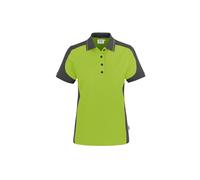 HAKRO Damen Poloshirt Contrast Mikralinar® | 0239 kiwi/anthrazit S