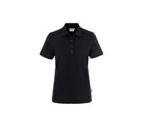 Hakro No. 0239 Damen Poloshirt Contrast MIKRALINAR® schwarz/anthrazit - S