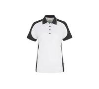 Hakro Damen Poloshirt Contrast Mikralinar® 0239 weiß/anthrazit XS