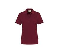 Damen Polo-Shirt "ECO GRS" 369 weinrot 6XL