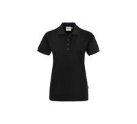 Hakro Damenpoloshirt Pima-Baumwolle Schwarz Größe L (EU)