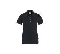 HAKRO Damen Poloshirt Stretch 222, schwarz, Größe M (Arbeitshemd & Arbeitsshirt)