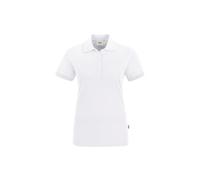 HAKRO Damen Poloshirt Stretch 222, weiß, Größe S (Arbeitshemd & Arbeitsshirt)