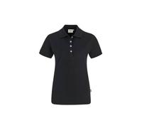 HAKRO Damen Poloshirt Stretch 222, schwarz, Größe 2XL (Arbeitshemd & Arbeitsshirt)