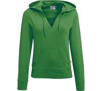 HAKRO Damen Shirt mit Kapuze "Interlock“ - 244 - wasabi - Größe: L