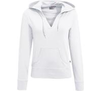 HAKRO Damen Shirt mit Kapuze "Interlock“ - 244 - weiß - Größe: 3XL