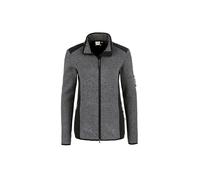 Hakro Damen Strickfleecejacke Damen 0236 anthrazit meliert L