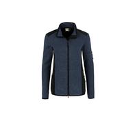 Hakro Woman-Strickfleece-Jacke Churchill, HK236-marine-melange, M