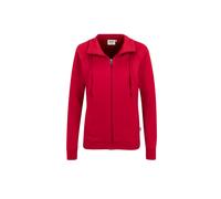 HAKRO Damen Sweatjacke Premium | Damen | 0406 | rot L