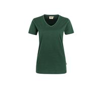 HAKRO Damen T-Shirt MIKRALINAR® No. 0181 V-Ausschnitt tanne 6XL