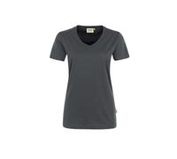 HAKRO Damen V-Shirt Mikralinar® | Damen | 0181028003 | anthrazit |...