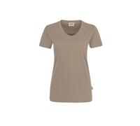Hakro Damen-V-Shirt Performance - khaki S