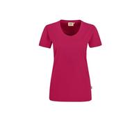 Hakro Damen V-Shirt Mikralinar® - Magenta , L (EU)