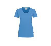 Damen V-Shirt "PERFORMANCE" 181 malibu-blue XS