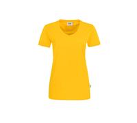 Hakro No. 0181 Damen V-Shirt MIKRALINAR® sonne - 6XL