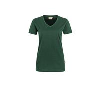 Damen V-Shirt "PERFORMANCE" 181 tanne M
