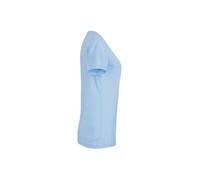 Hakro Damen V-Shirt Mikralinar® - Eisblau , L (EU)
