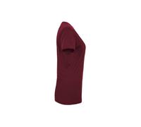Hakro Damen V-Shirt No. 0181 MIKRALINAR® Performance Weinrot Größe 2XL