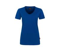 Hakro Damen V-Shirt Mikralinar® - Ultramarinblau , L (EU)