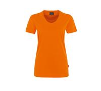 Hakro No. 0181 Damen V-Shirt MIKRALINAR® orange - XS