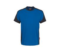 Hakro T-Shirt CONTRAST PERFORMANCE 290 MIKRALINAR® Royal Unisex Größe 3XL