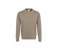 HAKRO 475 Comfort Fit Sweatshirt Rundhals weiss, Einfarbig