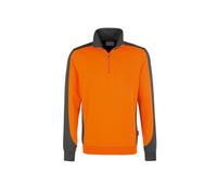 Hakro Hakro 476, Zip-Sweatshirt Contrast Performance 5XL orange