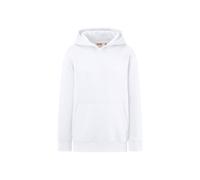 Hakro Hakro 562 Kinder Kapuzen-Sweat-Shirt Bio weiß 158/164